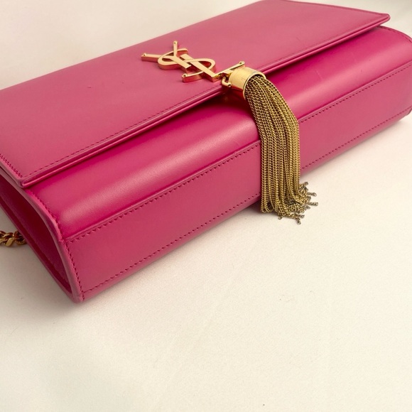 YSL Pink Leather Bag - Picture 13 of 14
